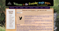 Desktop Screenshot of celticspiral.net